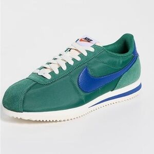 Nike Cortez Txt 2 Sneakers Green and Blue Sz 8